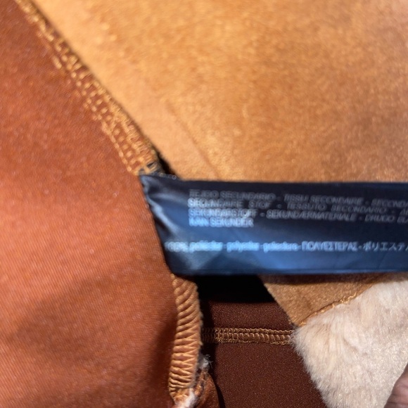 Zara NWOT Faux Fur and Suede Jacket - Picture 4 of 10